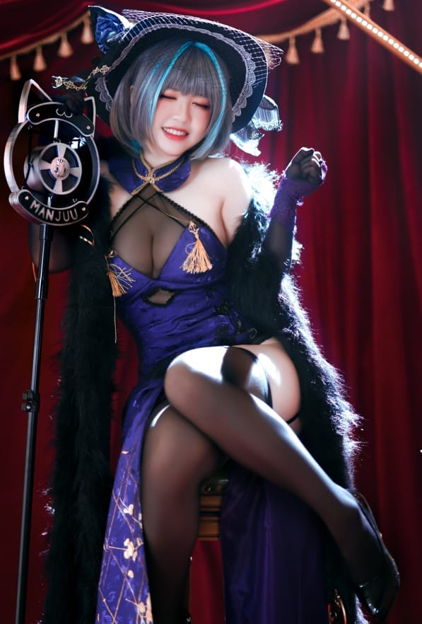 半半子 –NO.52 柴郡旗袍[64P/100MB]