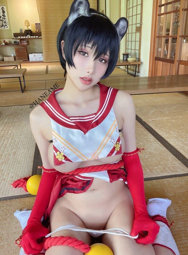 雨波_HaneAme –NO.169 Blue Archive_Tsubaki 樁[38P/150MB]