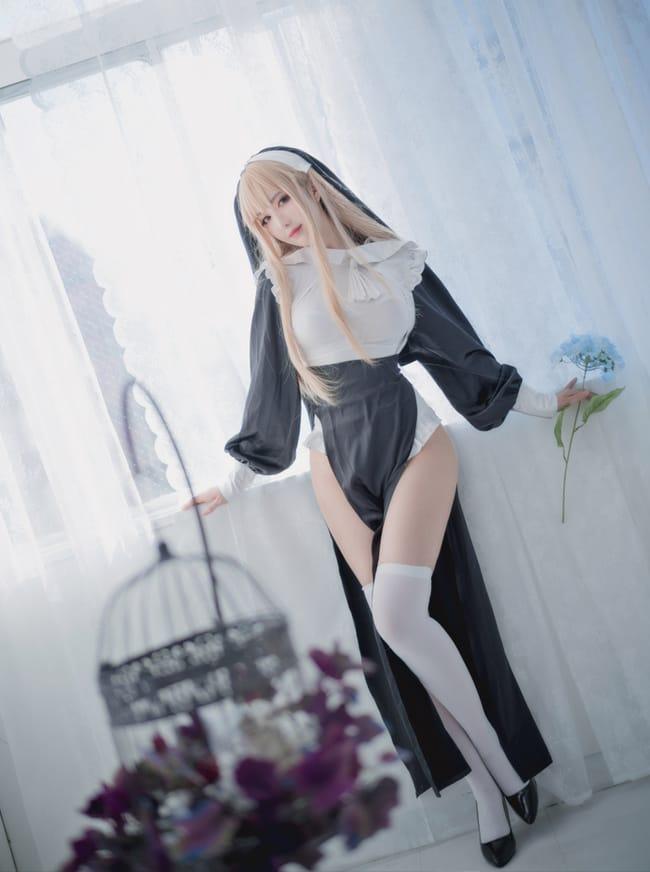 Shika小鹿鹿 – NO.089 修女[16P-172MB]