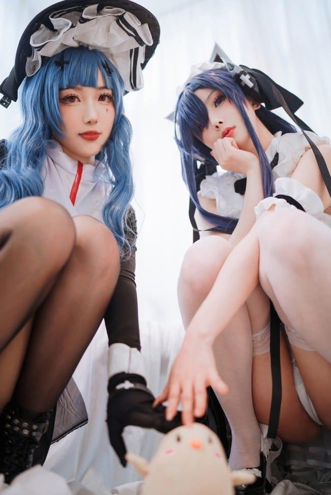 rioko凉凉子 – NO.103 奥古斯特 女仆装[40P2V-652MB]