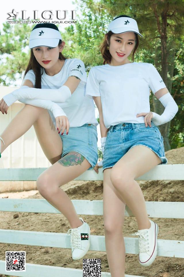 Ligui丽柜 – 2020.11.08 甜甜&#038;安娜[42P67M]