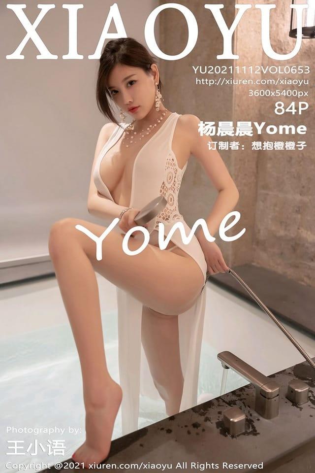 [XIAOYU语画界]2021.11.12 VOL.653 杨晨晨Yome[84+1P／663MB]