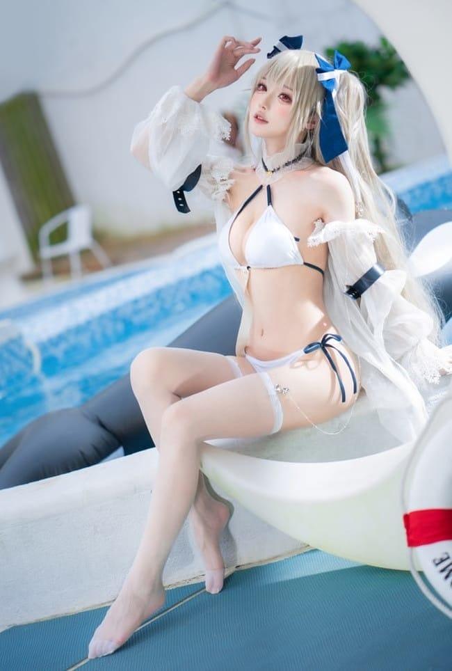 阿包也是兔娘 – NO.080 安克雷奇泳装[36P-304M]