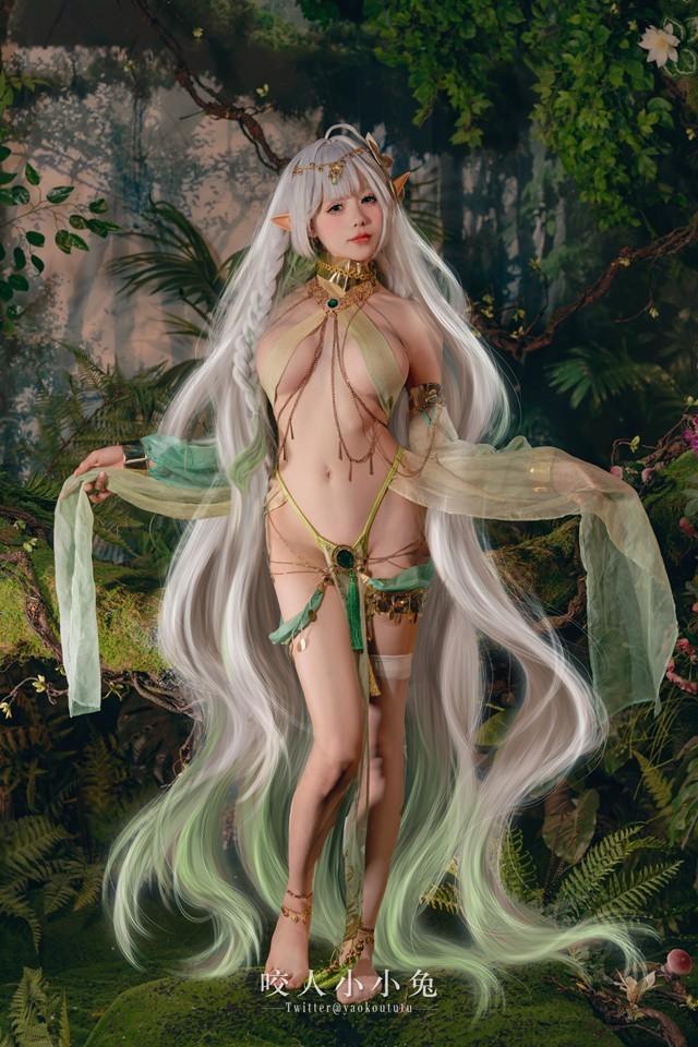 咬一口兔娘(yiko湿润兔) – 被遗忘的大慈树王&大摆锤 [74P1V-1.47G]