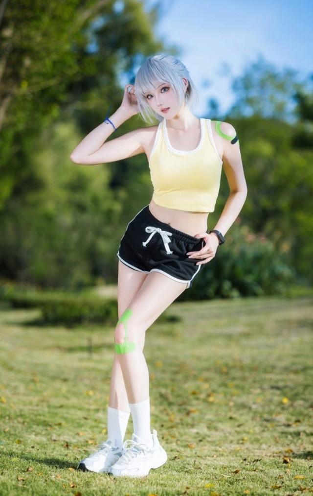 瓜希酱 – NO.101 灵笼-白月魁运动服[15P-49MB]