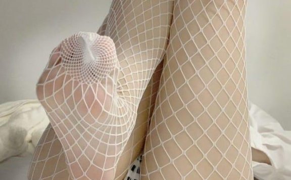 [微密圈]相扑猫 –渔网配足底 [21P-29M]