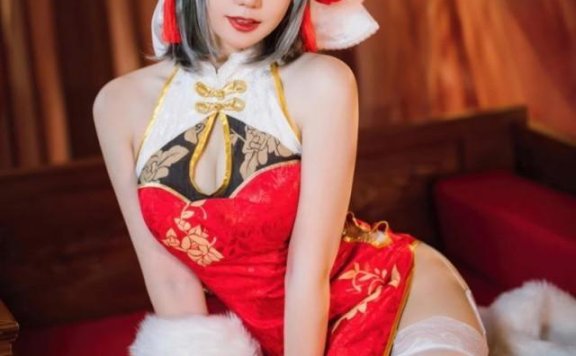 焖焖碳 – NO.046 碧蓝航线-柴郡新春旗袍[29P-180MB]