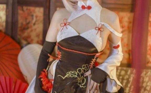 二佐Nisa – NO.204 碧蓝航线-绫波新春旗袍[27P-207MB]