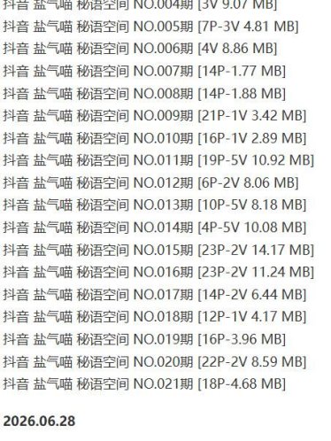 盐汽喵(喵朵曦) – 微密圈/秘语空间等写真&视频合集【持续更新中】